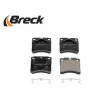 Jeu de 4 plaquettes de frein avant BRECK 21635 00 703 00 - Visuel 3