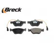 Jeu de 4 plaquettes de frein avant BRECK 21636 00 701 10 - Visuel 3