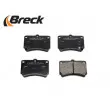 Jeu de 4 plaquettes de frein avant BRECK 21654 00 702 10 - Visuel 3