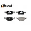Jeu de 4 plaquettes de frein avant BRECK 21670 00 701 20 - Visuel 3