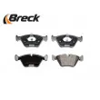 Jeu de 4 plaquettes de frein avant BRECK 21677 00 701 00 - Visuel 3