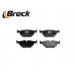 Jeu de 4 plaquettes de frein arrière BRECK 21691 00 702 00 - Visuel 3