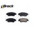 Jeu de 4 plaquettes de frein avant BRECK 21694 00 701 10 - Visuel 3