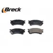 Jeu de 4 plaquettes de frein avant BRECK 21754 00 701 10 - Visuel 3