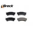 Jeu de 4 plaquettes de frein avant BRECK 21755 00 701 10 - Visuel 3