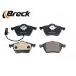 Jeu de 4 plaquettes de frein avant BRECK 21849 00 701 10 - Visuel 3