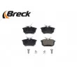 Jeu de 4 plaquettes de frein arrière BRECK 21861 00 704 10 - Visuel 3