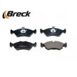 Jeu de 4 plaquettes de frein avant BRECK 21862 00 701 00 - Visuel 3