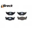 Jeu de 4 plaquettes de frein avant BRECK 21866 00 702 00 - Visuel 3