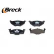 Jeu de 4 plaquettes de frein avant BRECK 21866 20 702 00 - Visuel 3