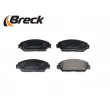 Jeu de 4 plaquettes de frein avant BRECK 21879 00 701 10 - Visuel 3