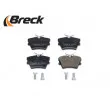 Jeu de 4 plaquettes de frein arrière BRECK 21882 00 704 00 - Visuel 3