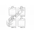 Jeu de 4 plaquettes de frein arrière BRECK 21899 00 702 20 - Visuel 1