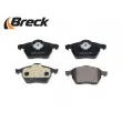 Jeu de 4 plaquettes de frein avant BRECK 21911 00 701 10 - Visuel 3