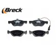 Jeu de 4 plaquettes de frein avant BRECK 21927 00 702 10 - Visuel 3