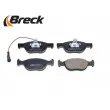 Jeu de 4 plaquettes de frein avant BRECK 21930 00 702 10 - Visuel 3