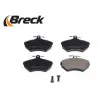 Jeu de 4 plaquettes de frein avant BRECK 21945 10 701 00 - Visuel 3