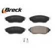 Jeu de 4 plaquettes de frein avant BRECK 22087 00 703 00 - Visuel 3