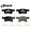 Jeu de 4 plaquettes de frein avant BRECK 22123 00 702 00 - Visuel 3
