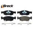 Jeu de 4 plaquettes de frein avant BRECK 22143 00 702 00 - Visuel 3