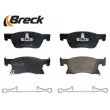 Jeu de 4 plaquettes de frein avant BRECK 22342 00 701 00 - Visuel 3