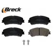 Jeu de 4 plaquettes de frein avant BRECK 22347 00 701 00 - Visuel 3