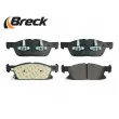 Jeu de 4 plaquettes de frein avant BRECK 22412 00 701 00 - Visuel 3