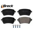 Jeu de 4 plaquettes de frein arrière BRECK 22588 00 703 00 - Visuel 3