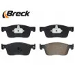 Jeu de 4 plaquettes de frein avant BRECK 22593 00 703 00 - Visuel 3