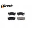 Jeu de 4 plaquettes de frein avant BRECK 23004 00 701 10 - Visuel 3