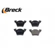 Jeu de 4 plaquettes de frein arrière BRECK 23020 00 704 00 - Visuel 3