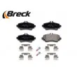Jeu de 4 plaquettes de frein avant BRECK 23070 10 701 20 - Visuel 3
