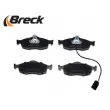 Jeu de 4 plaquettes de frein avant BRECK 23071 00 701 10 - Visuel 3