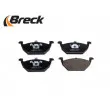 Jeu de 4 plaquettes de frein avant BRECK 23130 00 702 00 - Visuel 3