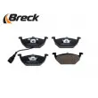 Jeu de 4 plaquettes de frein avant BRECK 23131 00 702 10 - Visuel 3
