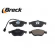 Jeu de 4 plaquettes de frein avant BRECK 23141 00 701 10 - Visuel 3