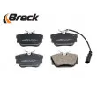 Jeu de 4 plaquettes de frein arrière BRECK 23224 00 702 10 - Visuel 3
