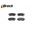 Jeu de 4 plaquettes de frein avant BRECK 23238 00 702 10 - Visuel 3