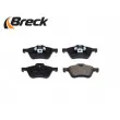 Jeu de 4 plaquettes de frein avant BRECK 23281 00 701 00 - Visuel 3