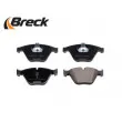 Jeu de 4 plaquettes de frein avant BRECK 23312 00 701 20 - Visuel 3