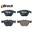 Jeu de 4 plaquettes de frein avant BRECK 23313 00 551 10 - Visuel 3