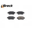 Jeu de 4 plaquettes de frein avant BRECK 23348 00 701 10 - Visuel 3