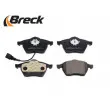 Jeu de 4 plaquettes de frein avant BRECK 23392 00 701 10 - Visuel 3