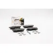 Jeu de 4 plaquettes de frein avant BRECK 23407 00 702 00 - Visuel 2