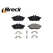 Jeu de 4 plaquettes de frein avant BRECK 23407 00 702 00 - Visuel 3
