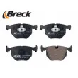Jeu de 4 plaquettes de frein arrière BRECK 23447 00 554 00 - Visuel 3