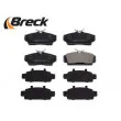 Jeu de 4 plaquettes de frein avant BRECK 23463 00 701 00 - Visuel 3