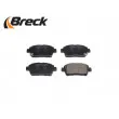 Jeu de 4 plaquettes de frein avant BRECK 23510 00 702 10 - Visuel 3