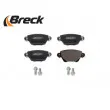 Jeu de 4 plaquettes de frein arrière BRECK 23557 00 704 10 - Visuel 3