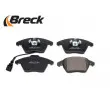 Jeu de 4 plaquettes de frein avant BRECK 23587 00 701 10 - Visuel 3
